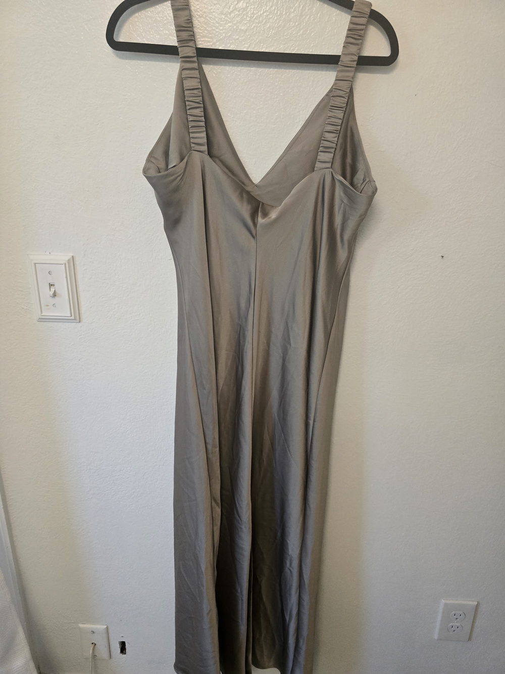 a new day Taupe V-Neck Maxi Slip Dress - Picture 4 of 6